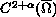 $C^{2+\alpha}(\overline{\Omega})$