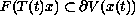 $F(T(t)x)\subset \partial V(x(t))$