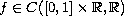 $f\in C([0,1] \times\mathbb{R},\mathbb{R})$