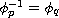 $\phi_p^{-1}=\phi_q$