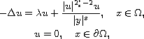 $$\displaylines{
 -\Delta u= \lambda u+\frac{|u|^{2_s^\ast-2}u}{|y|^s}, \quad x\in  \Omega,\cr
 u = 0,  \quad x\in  \partial \Omega,
 }$$