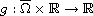 $g:\overline{\Omega}\times\mathbb{R}\to\mathbb{R}$